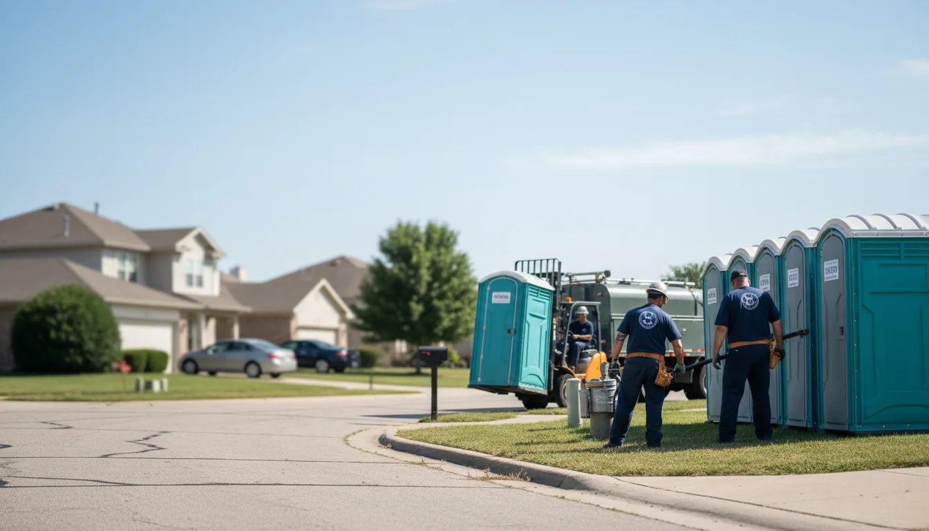Porta Potty Rental in Hooppole, IL near me